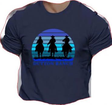 T-Shirt Herren  Drei Cowboys